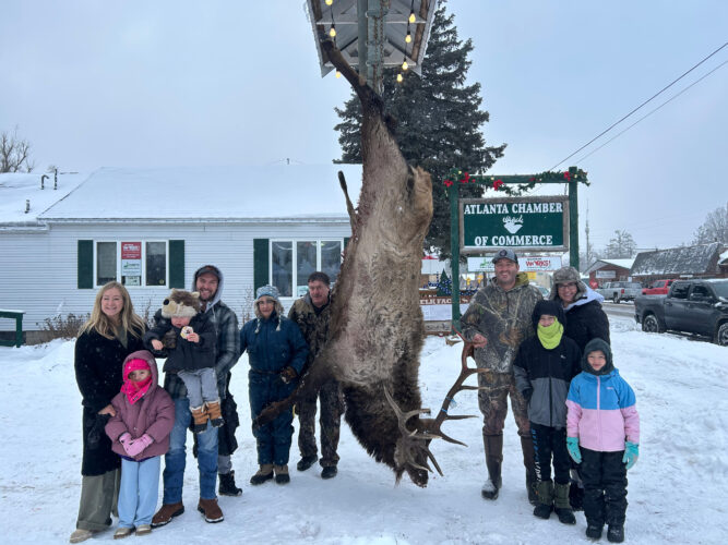 Michigan hunters harvest 153 elk in 2025